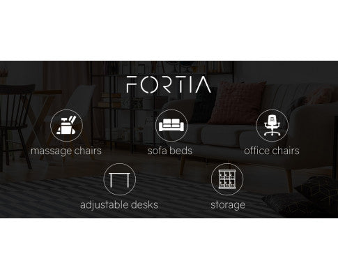 FORTIA Electric Massage Chair Full Body Shiatsu Recliner Zero Gravity Heating Massager, Remote Control FORTIA