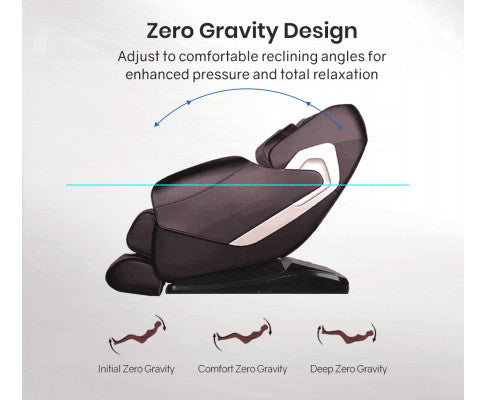 FORTIA Electric Massage Chair Zero Gravity Heating Kneading Recliner Full Body Shiatsu Massager FORTIA