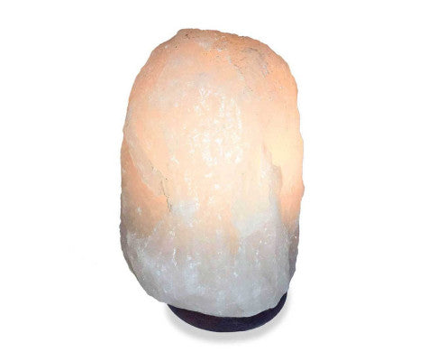 12V 12W 3-5Kg Himalayan White Salt Lamp Crystal Rock Natural Shape Unique Lamps Big Bedding Australia