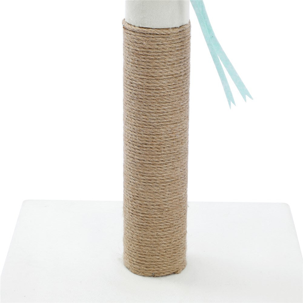 YES4PETS 89 cm Cat Kitten Single Scratching Post with Toy Big Bedding Australia