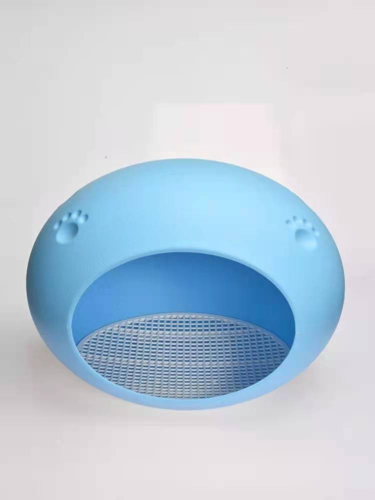YES4PETS Medium Cave Cat Kitten Box Igloo Cat Bed House Dog Puppy House-Blue Big Bedding Australia