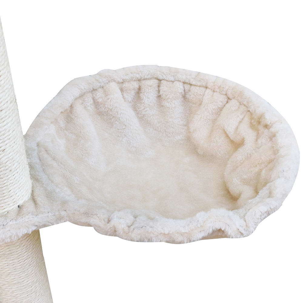 YES4PETS 170cm XL Multi Level Cat Scratching Post Tree Post House Tower-Beige Big Bedding Australia