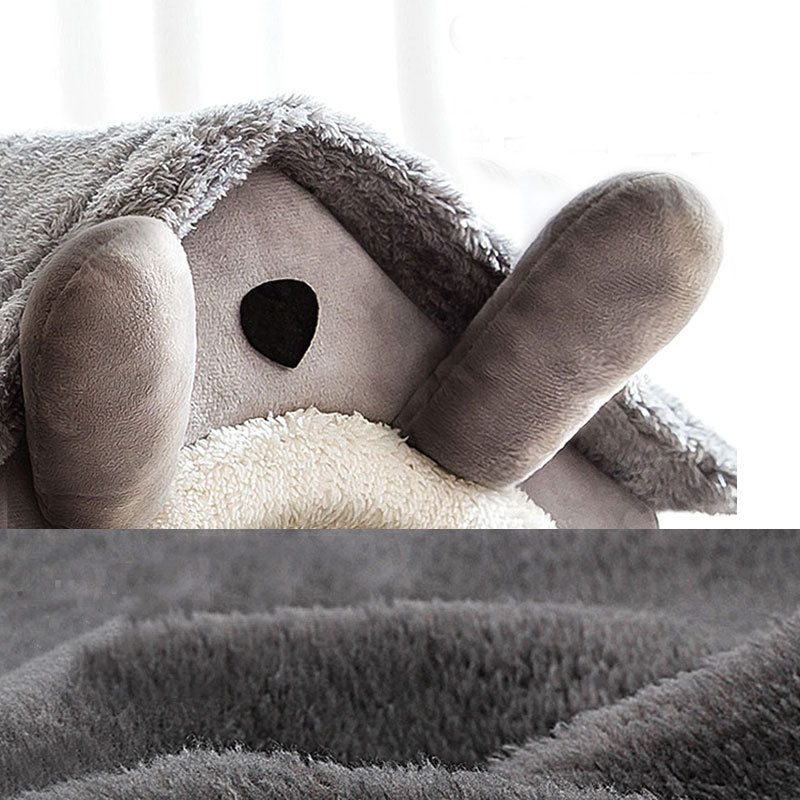 Medium Dog House Bed Portable Cat Bed Removable Cushion Cat Cave, Foldable  Pets Puppy Kitten Rabbit Big Bedding Australia