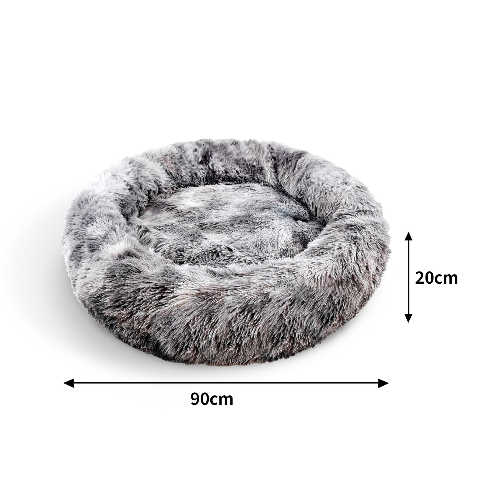 Pawfriends Pet Bed Dog Bed Cat Calming Bed Extra Large Sleeping Comfy Cave Washable 90cm Big Bedding Australia