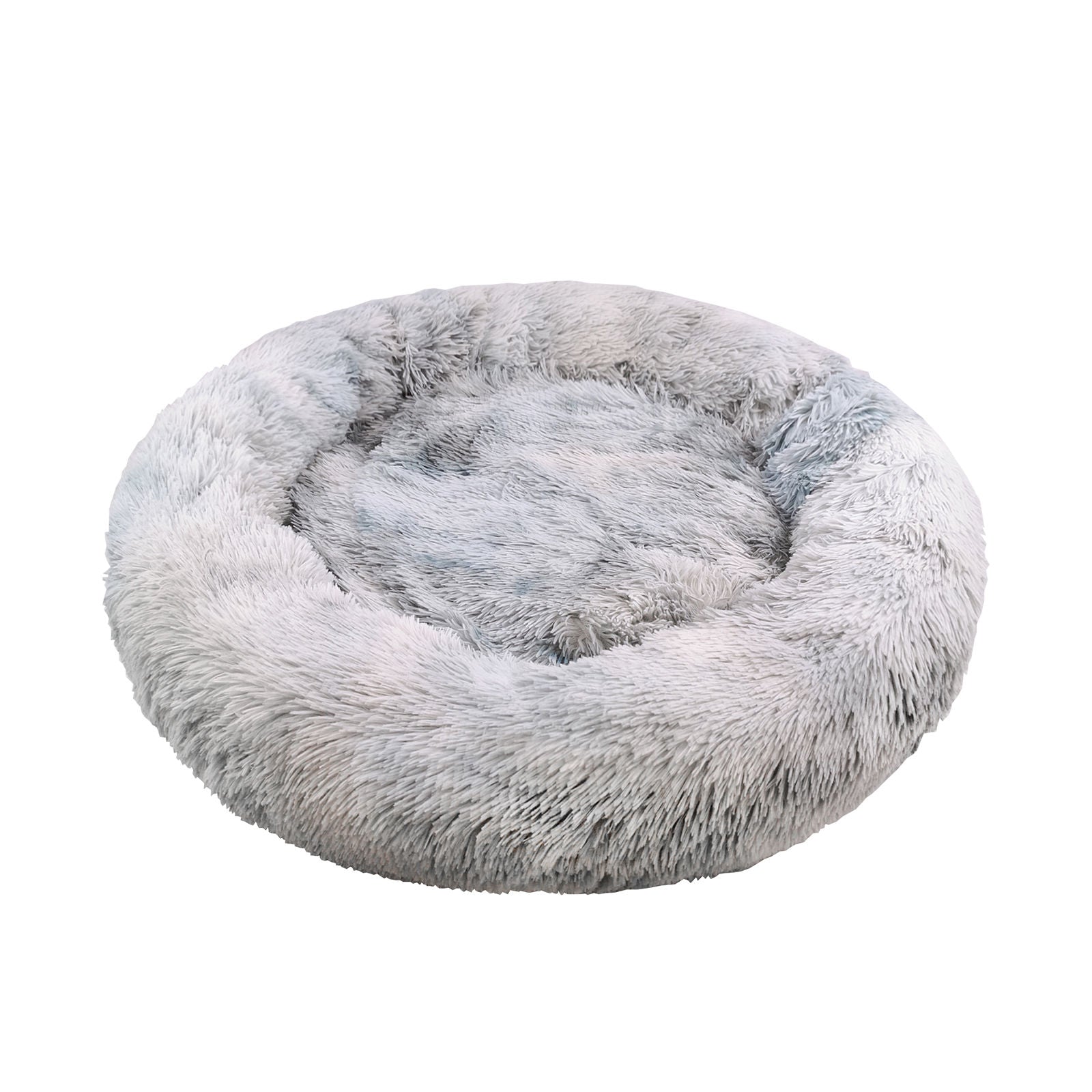 Pawfriends Dog Cat Pet Calming Bed Warm Soft Plush Round Nest Comfy Sleeping Washable Zip Big Bedding Australia