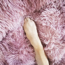 Pawfriends Dog Cat Pet Calming Bed Warm Soft Plush Round Nest Comfy Sleeping Kennel Cave 90 Big Bedding Australia