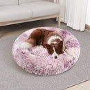 Pawfriends Dog Cat Pet Calming Bed Warm Soft Plush Round Nest Comfy Sleeping Kennel Cave 90 Big Bedding Australia