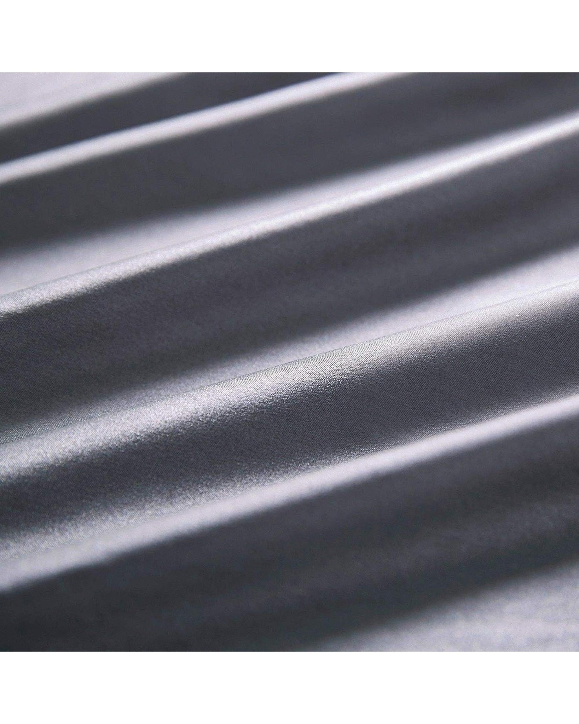 Luxury Pillowcase 2 Pack - 100% Pure Mulberry Silk on Both Sides - Charcoal GIOIA CASA