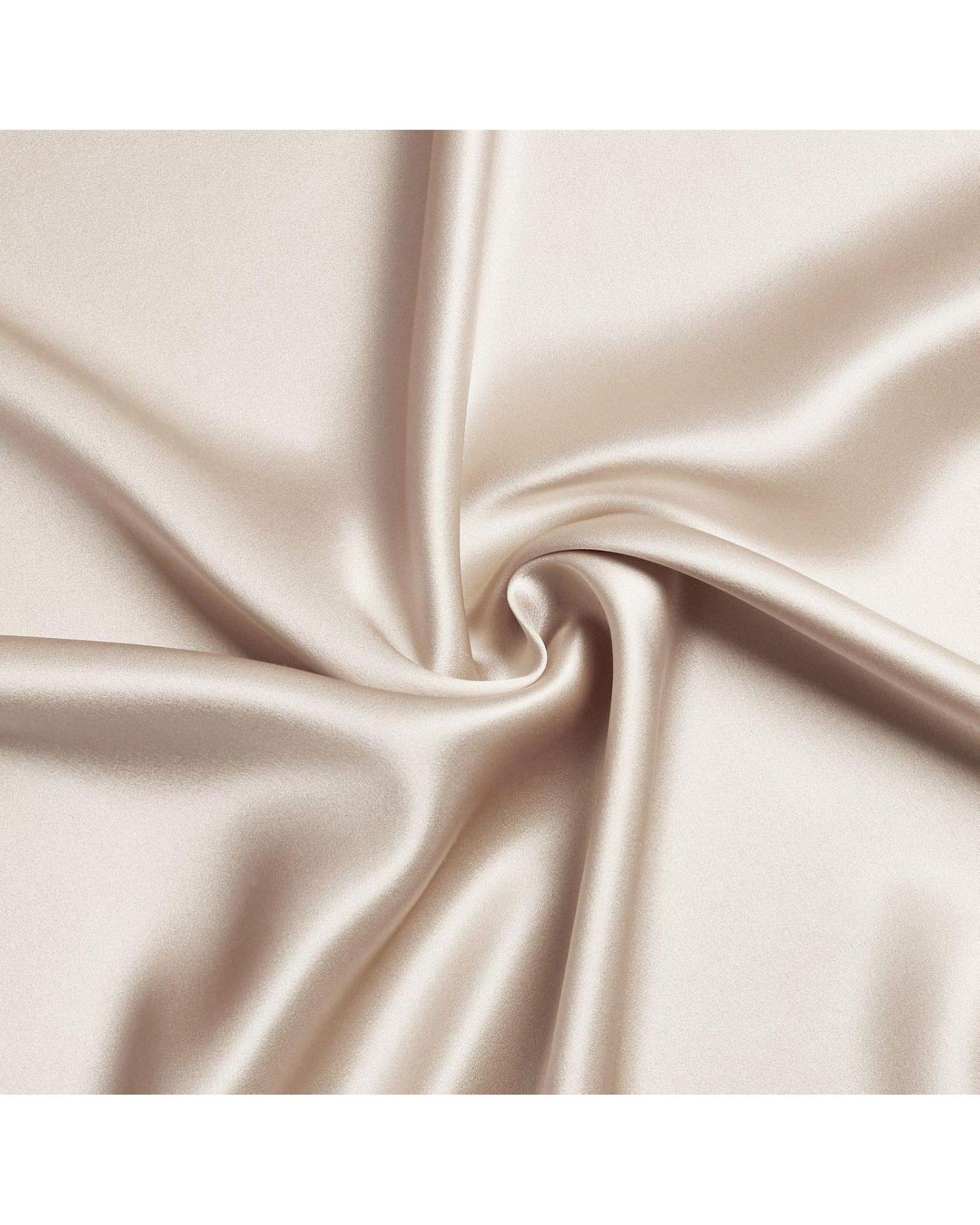 Luxury Pillowcase 2 Pack - 100% Pure Mulberry Silk on Both Sides - Champagne GIOIA CASA