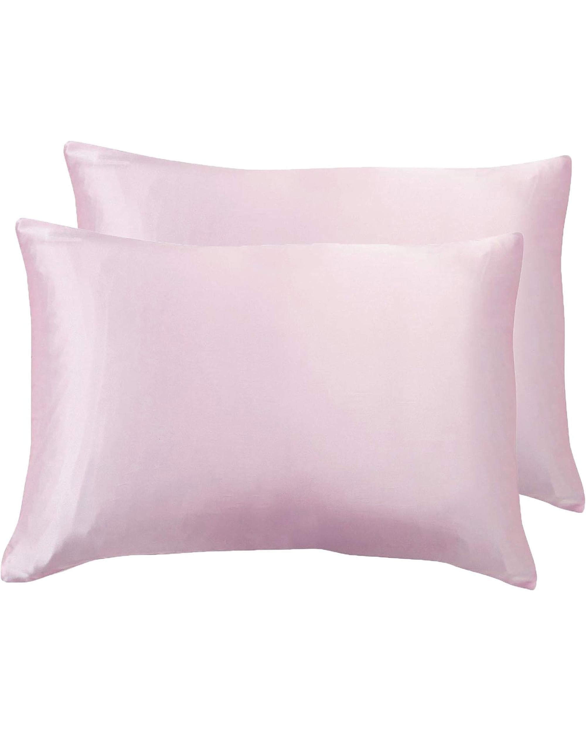Luxury Pillowcase 2 Pack - 100% Pure Mulberry Silk on Both Sides - Pink GIOIA CASA