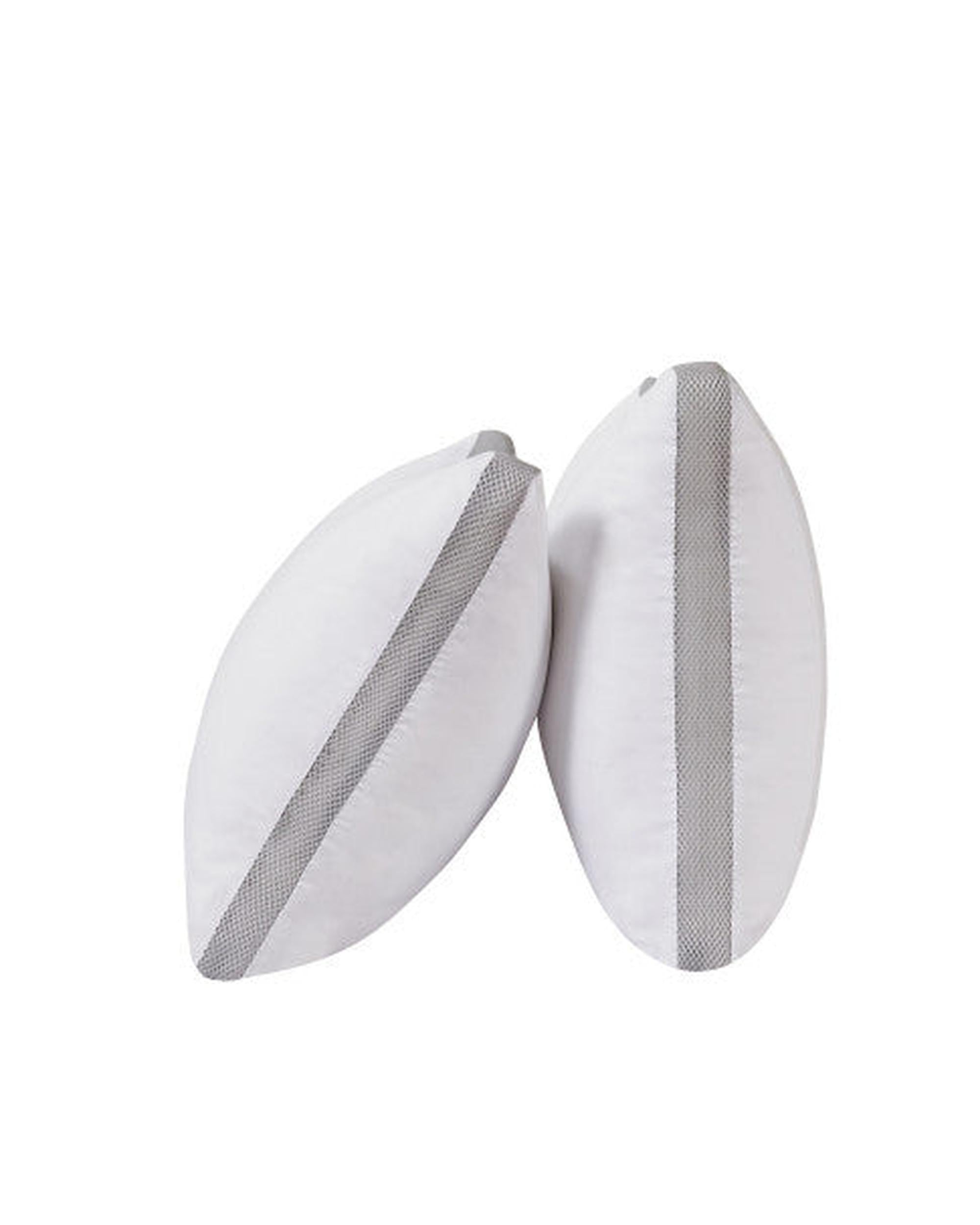 GIOIA CASA Luxury Bamboo Cooling Twin pack plush down-like pillows GIOIA CASA