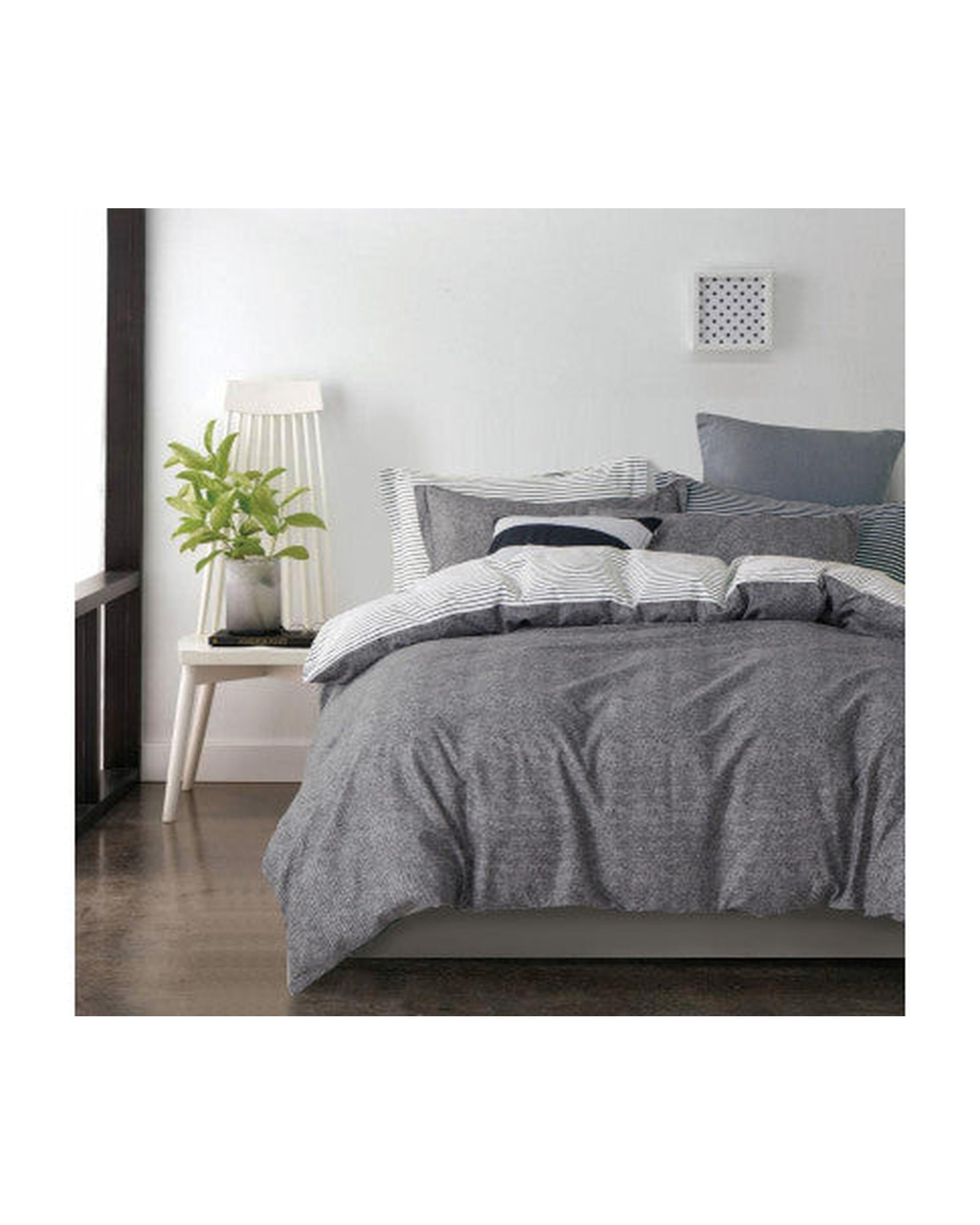 GIOIA CASA Gerry 100% cotton reversible quilt cover set GIOIA CASA