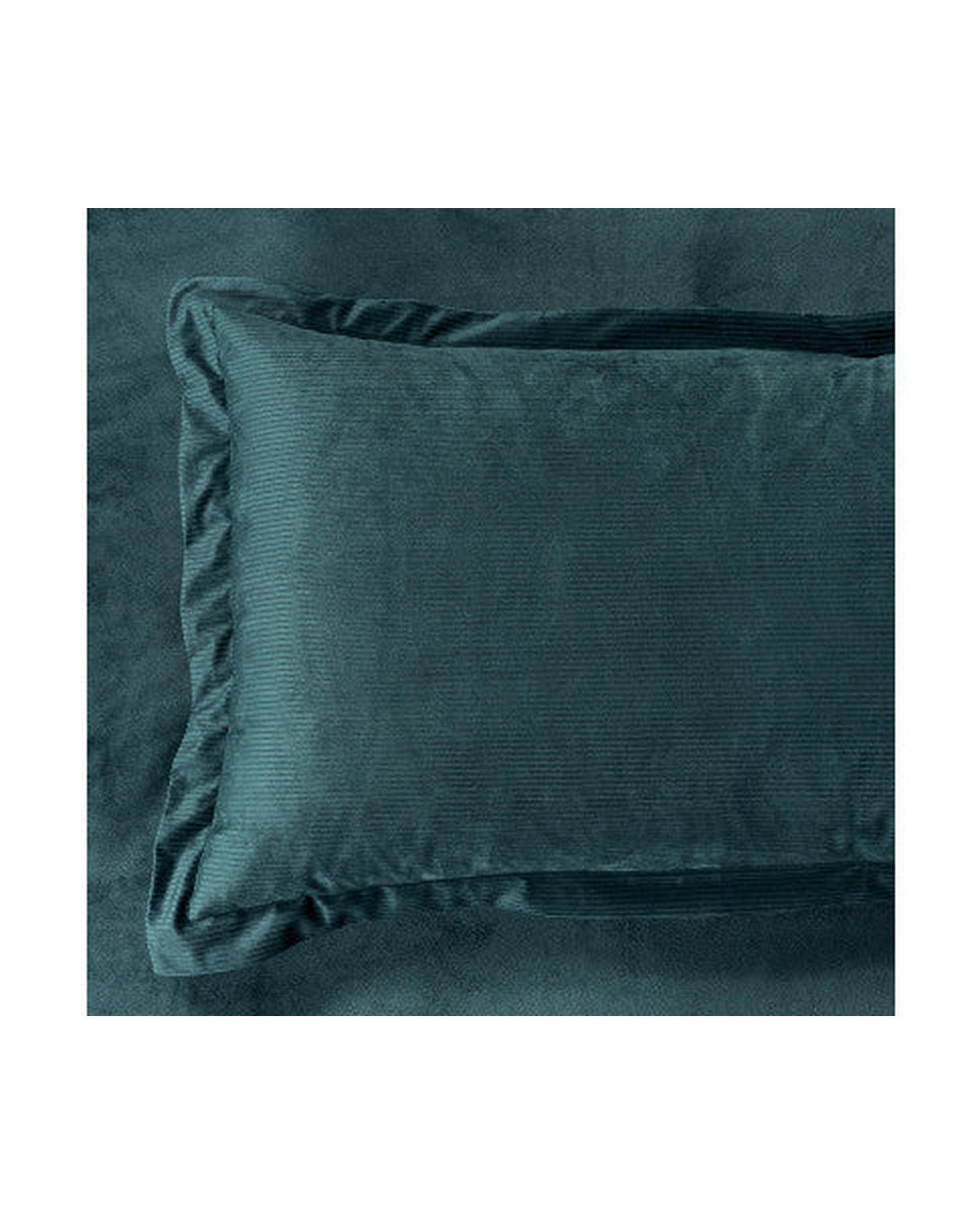 GIOIA CASA Corduroy Velvet Queen Bed Quilt Cover Set - FOREST GREEN GIOIA CASA