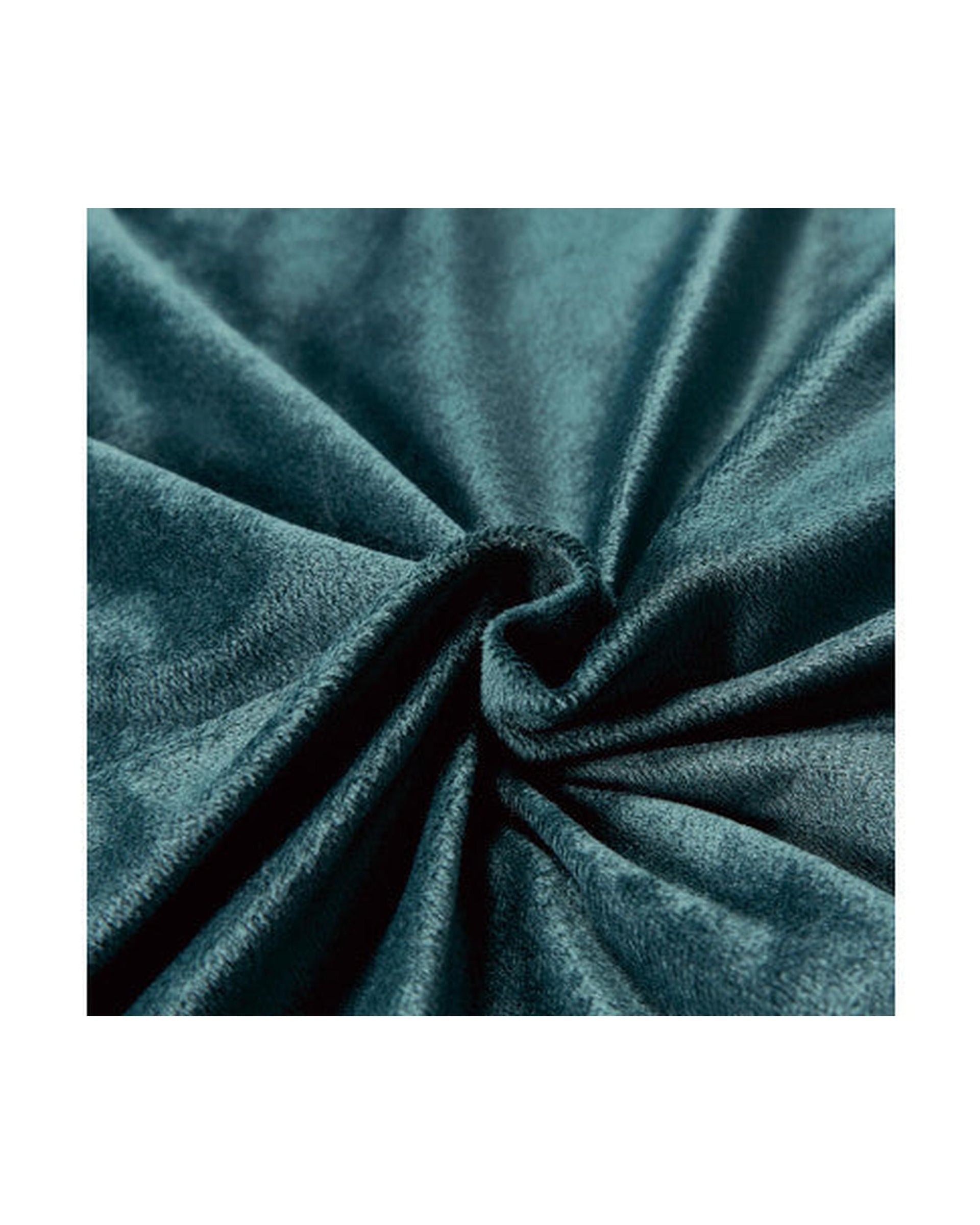 GIOIA CASA Corduroy Velvet Queen Bed Quilt Cover Set - FOREST GREEN GIOIA CASA