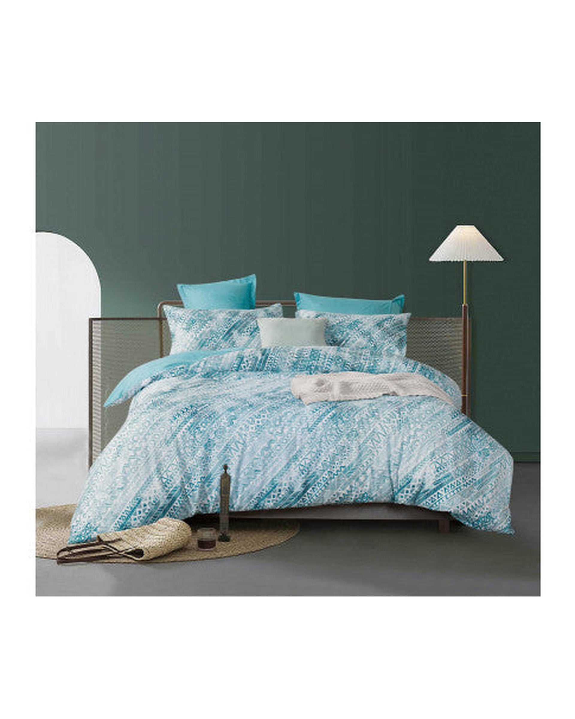 GIOIA CASA Noosa microfiber reversible quilt cover set GIOIA CASA