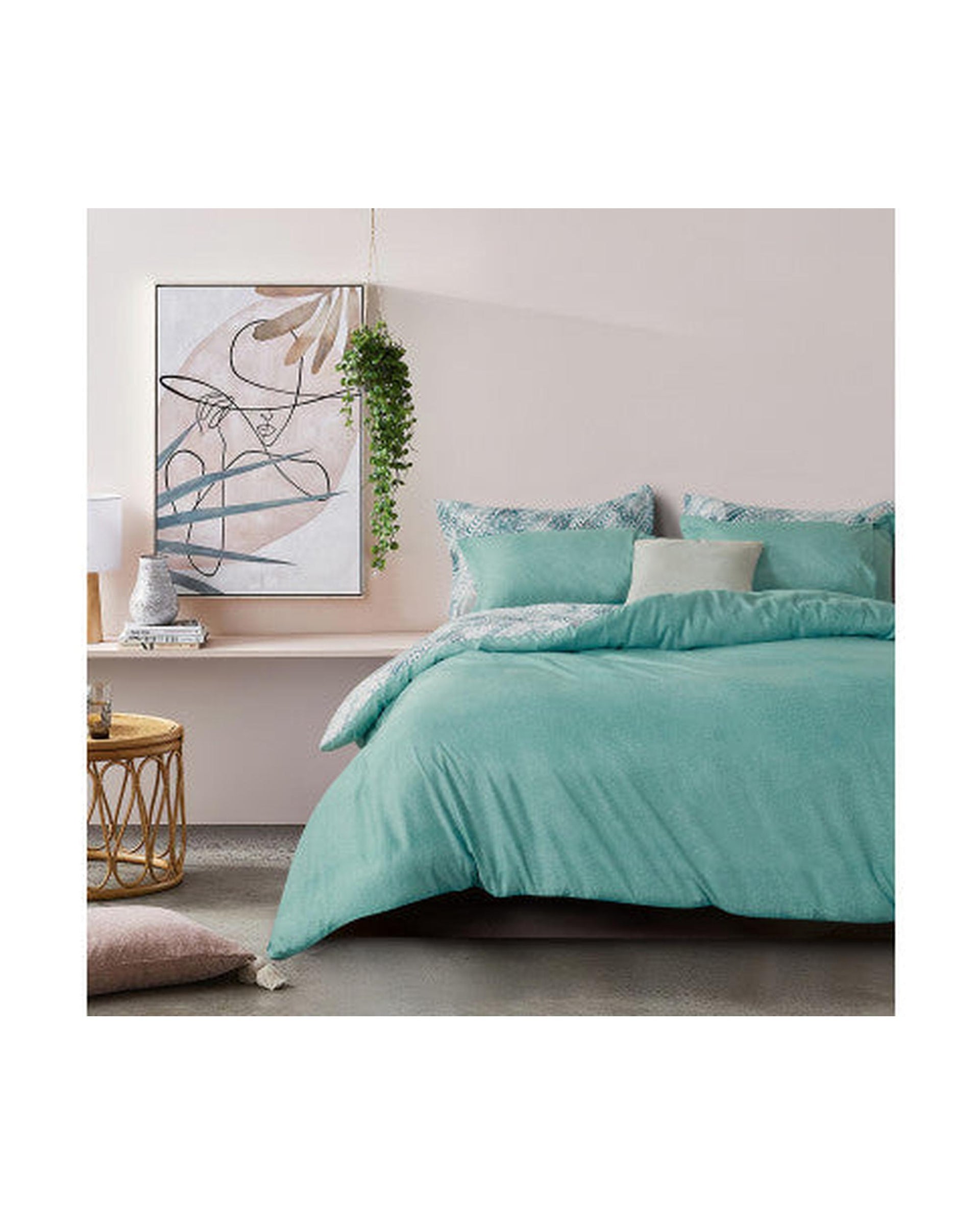 GIOIA CASA Noosa microfiber reversible quilt cover set GIOIA CASA