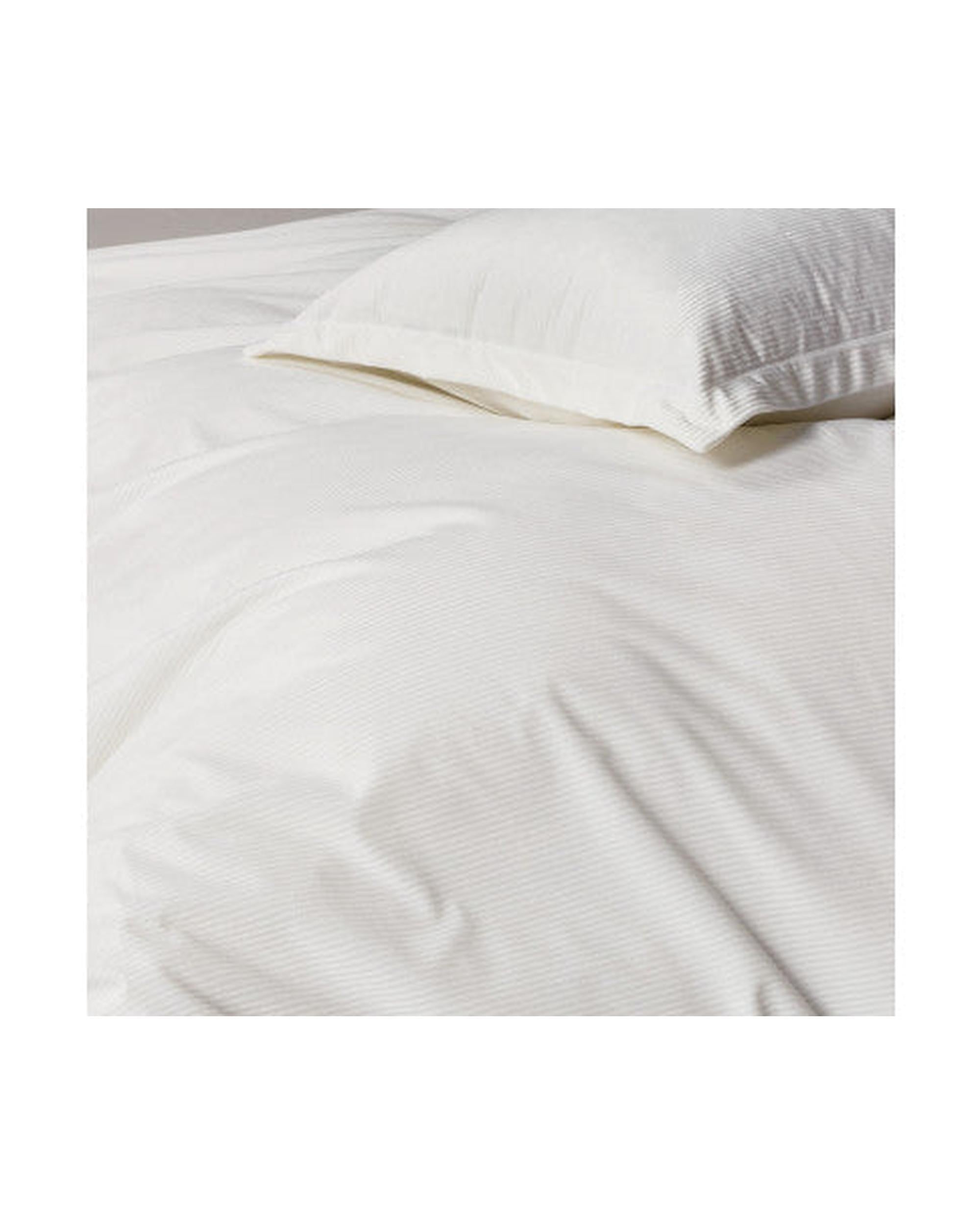 GIOIA CASA Corduroy Velvet Queen Bed Quilt Cover Set - WHITE GIOIA CASA