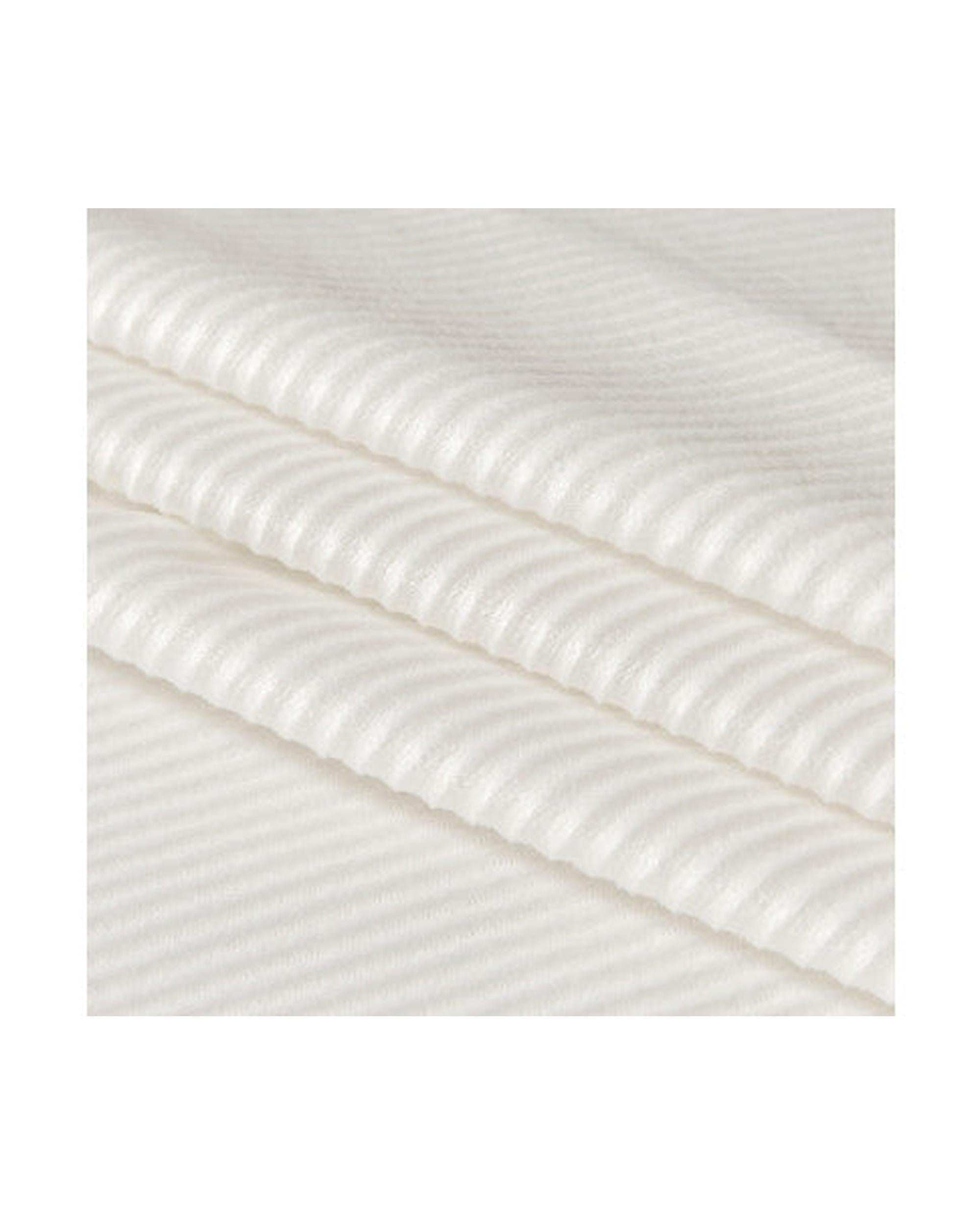 GIOIA CASA Corduroy Velvet Queen Bed Quilt Cover Set - WHITE GIOIA CASA