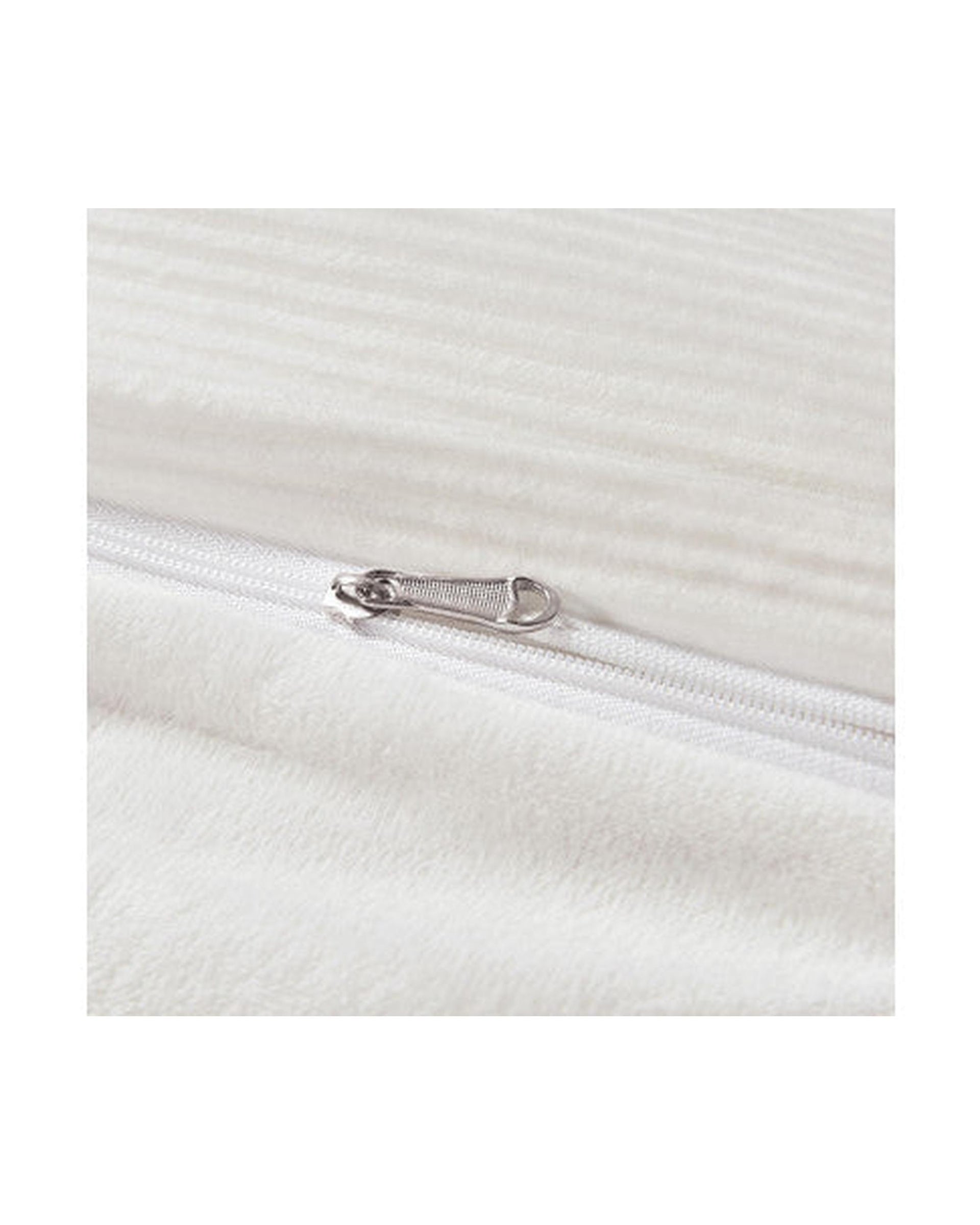 GIOIA CASA Corduroy Velvet Queen Bed Quilt Cover Set - WHITE GIOIA CASA