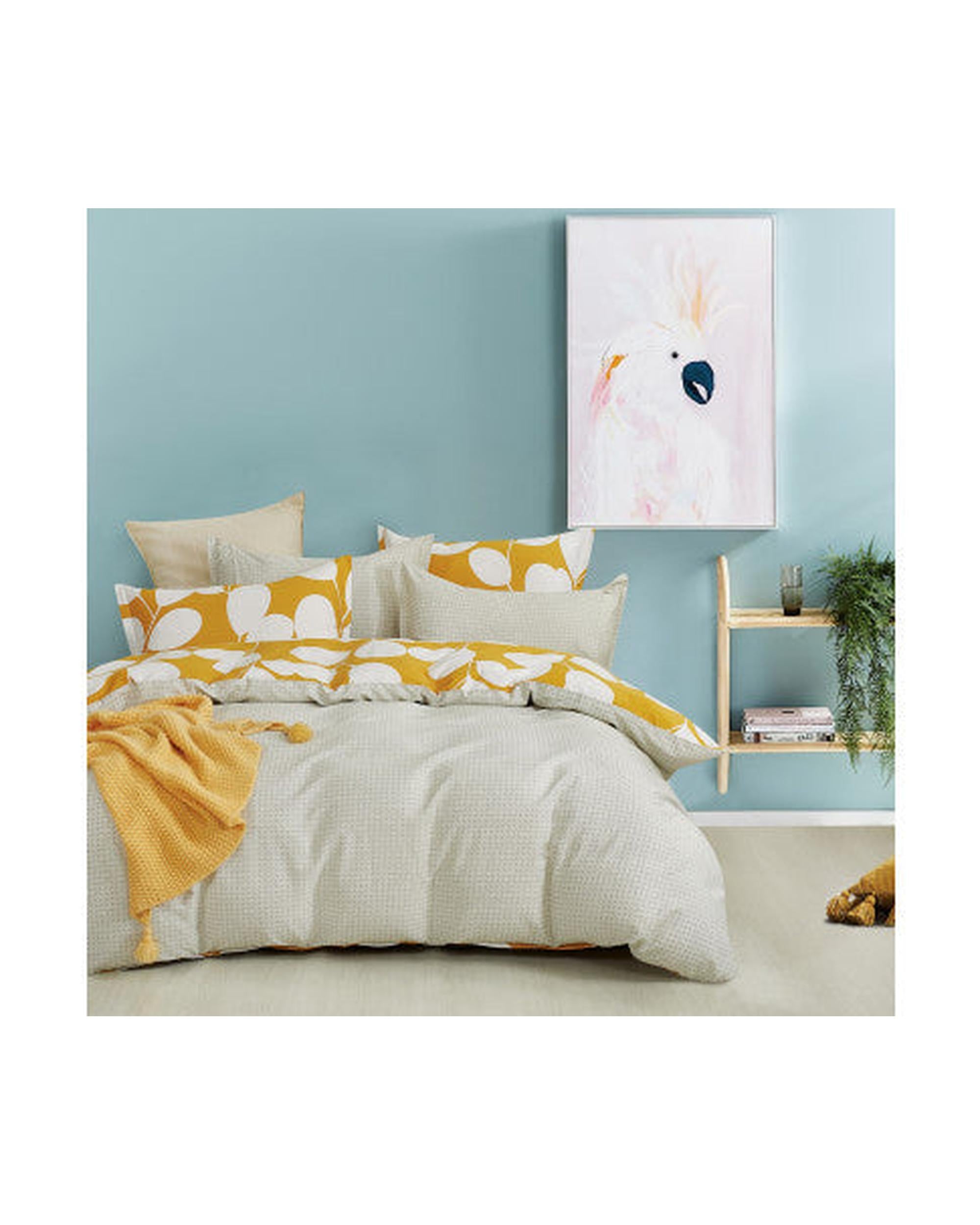 GIOIA CASA Zoey 100% cotton reversible quilt cover set GIOIA CASA