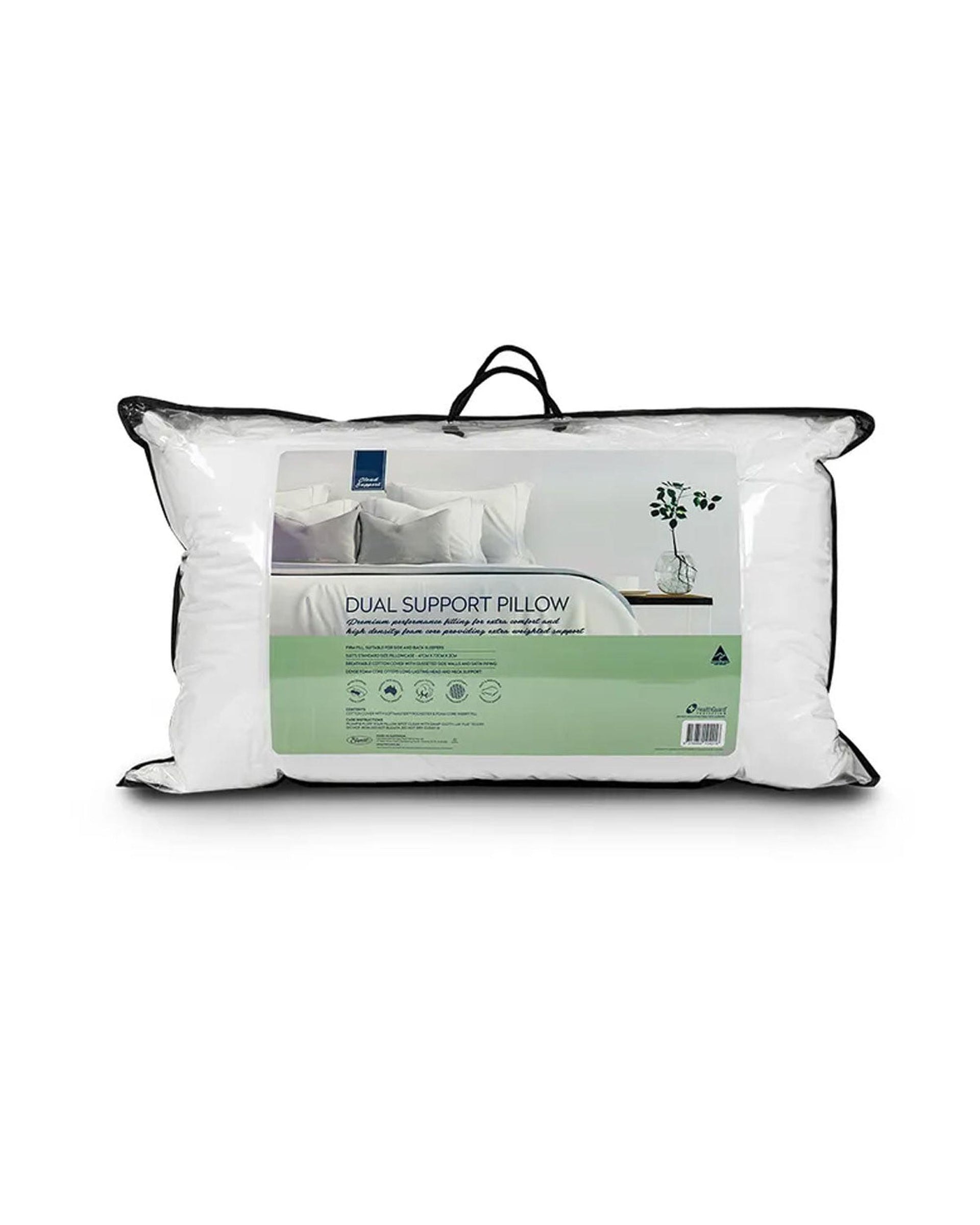 Easyrest Cloud Support Dual Support Pillow 47 x 72 x 2 cm Big Bedding Australia