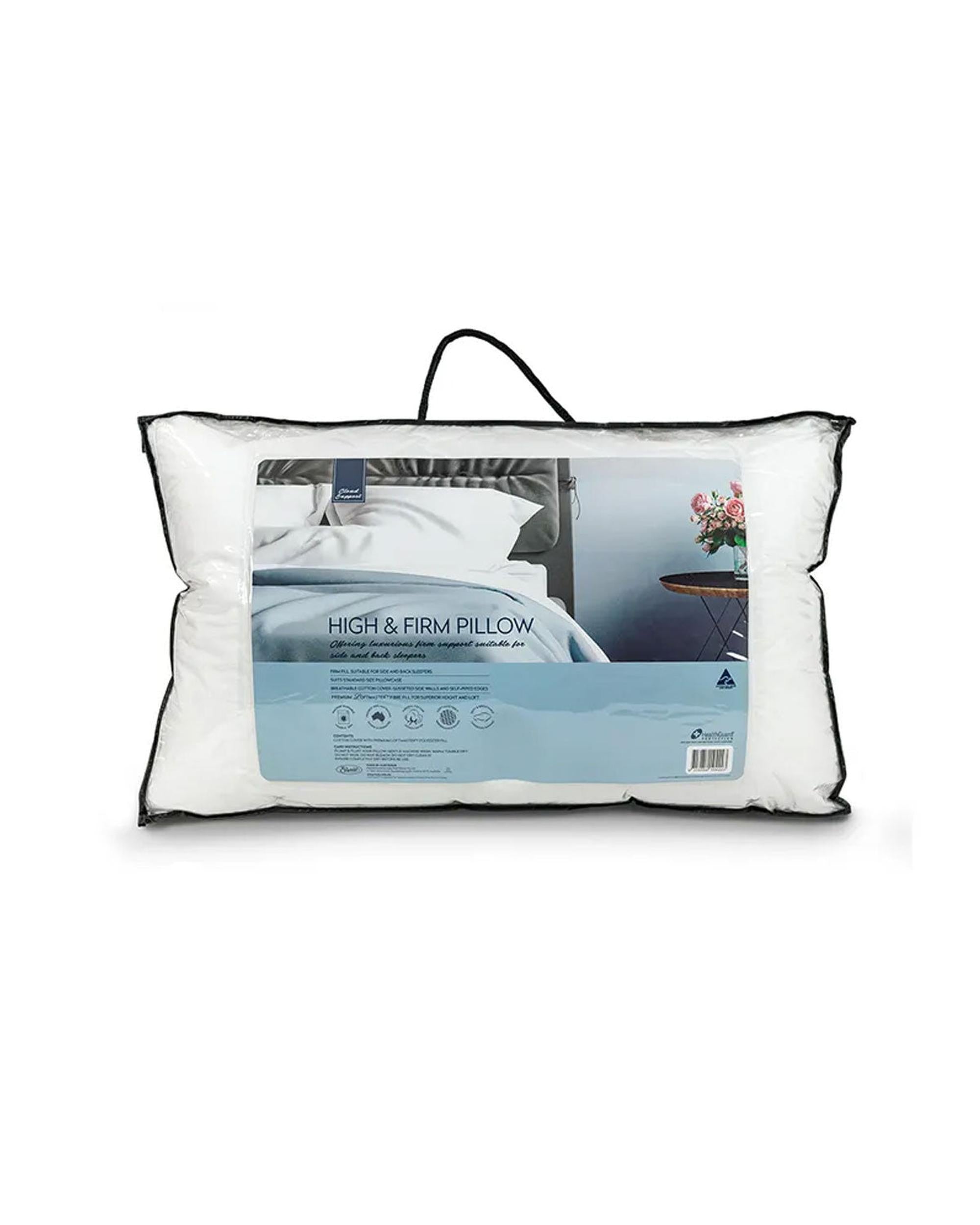 Easyrest Cloud Support High &amp; Firm Pillow 66 x 41 x 5 cm Big Bedding Australia