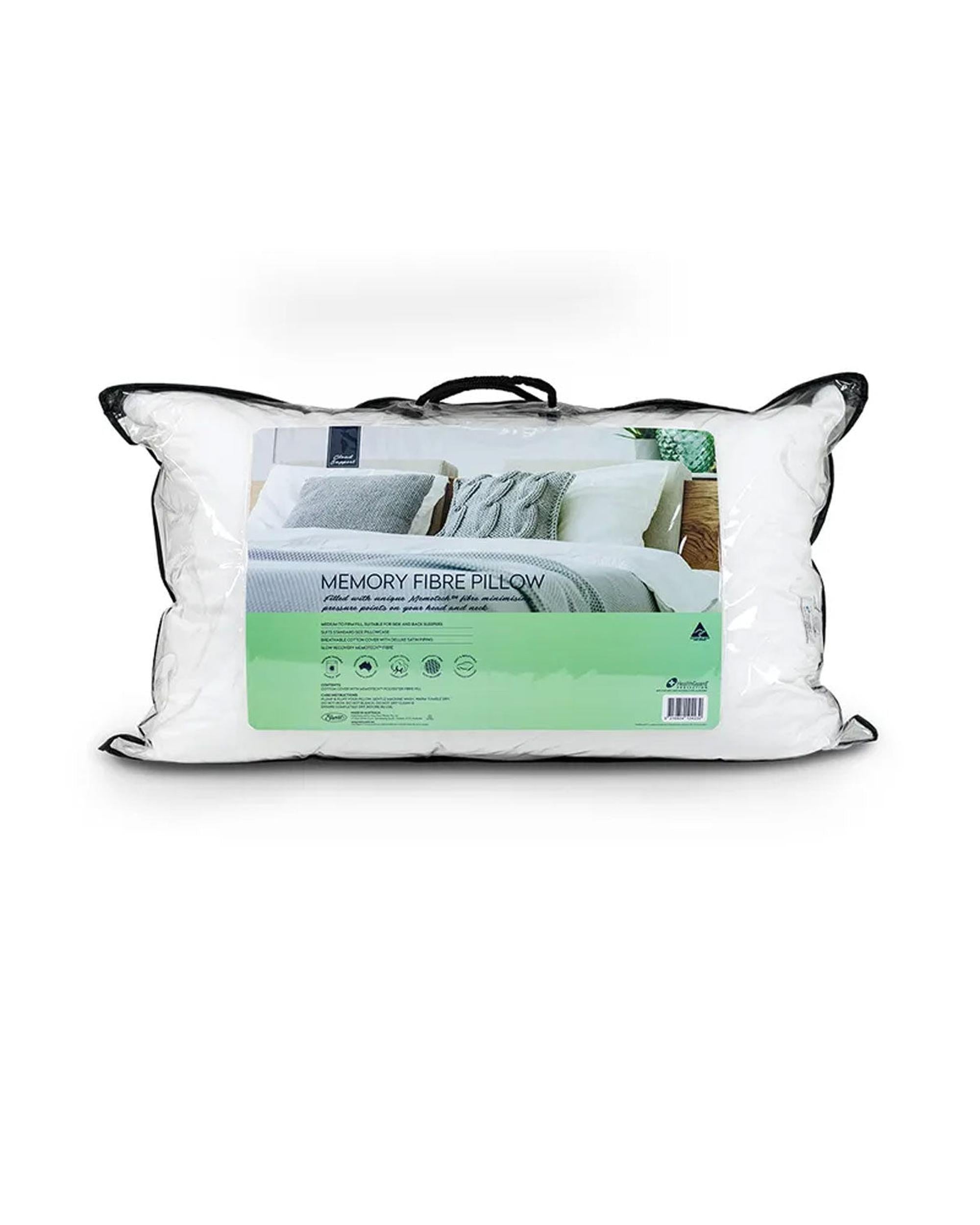 Easyrest Cloud Support Memory Fibre Pillow 48 x 73 cm Big Bedding Australia