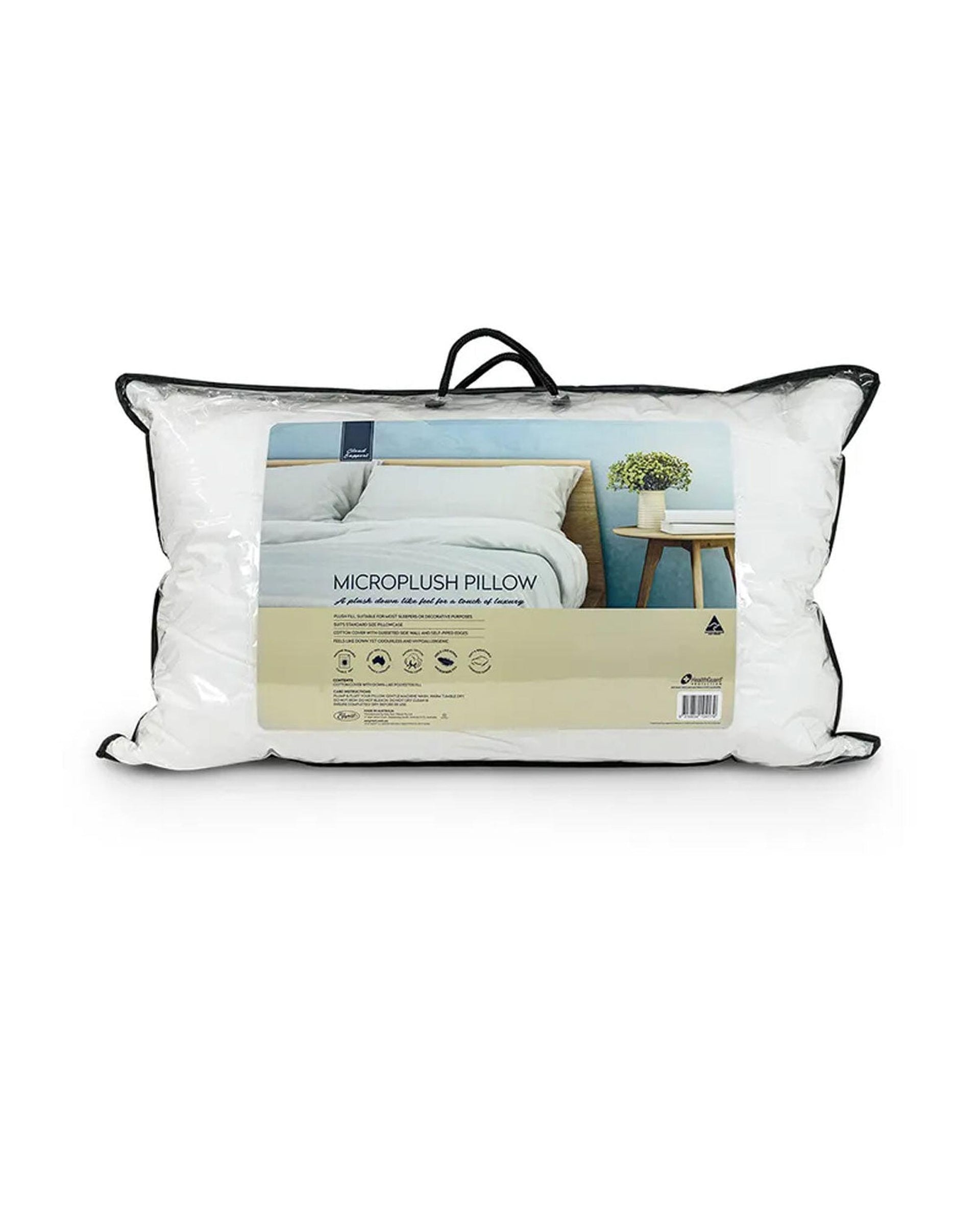 Easyrest Cloud Support Microplush Standard Pillow 48 x 73 cm Big Bedding Australia