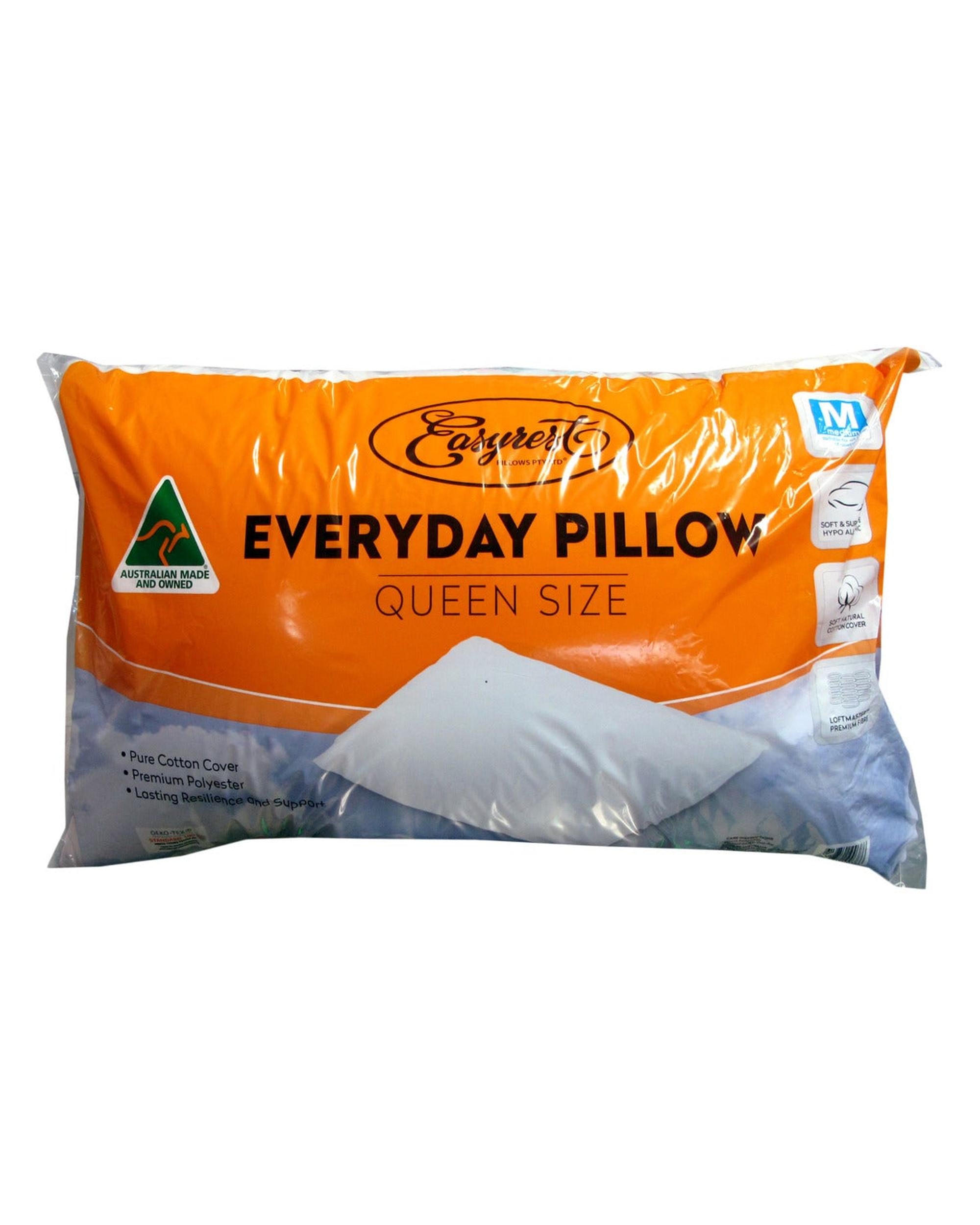 Easyrest Everyday Queen Sized Pillow Big Bedding Australia