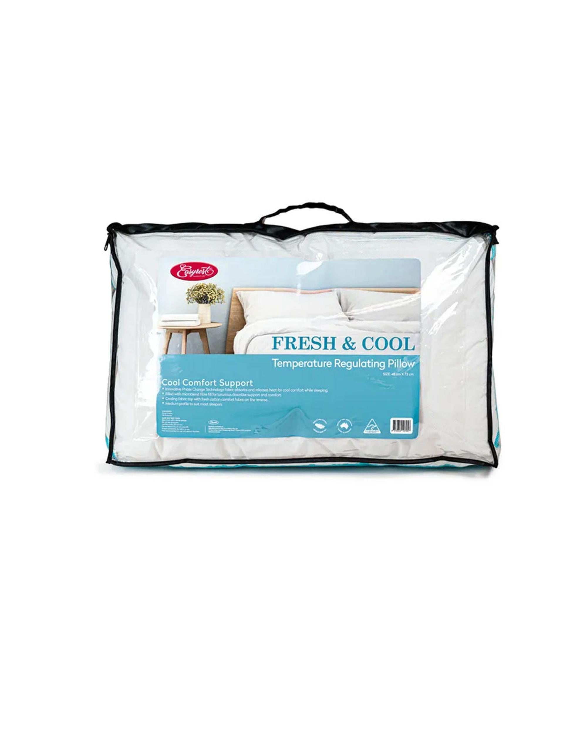 Easyrest Fresh and Cool Standard Pillow 47 x 72 cm Big Bedding Australia