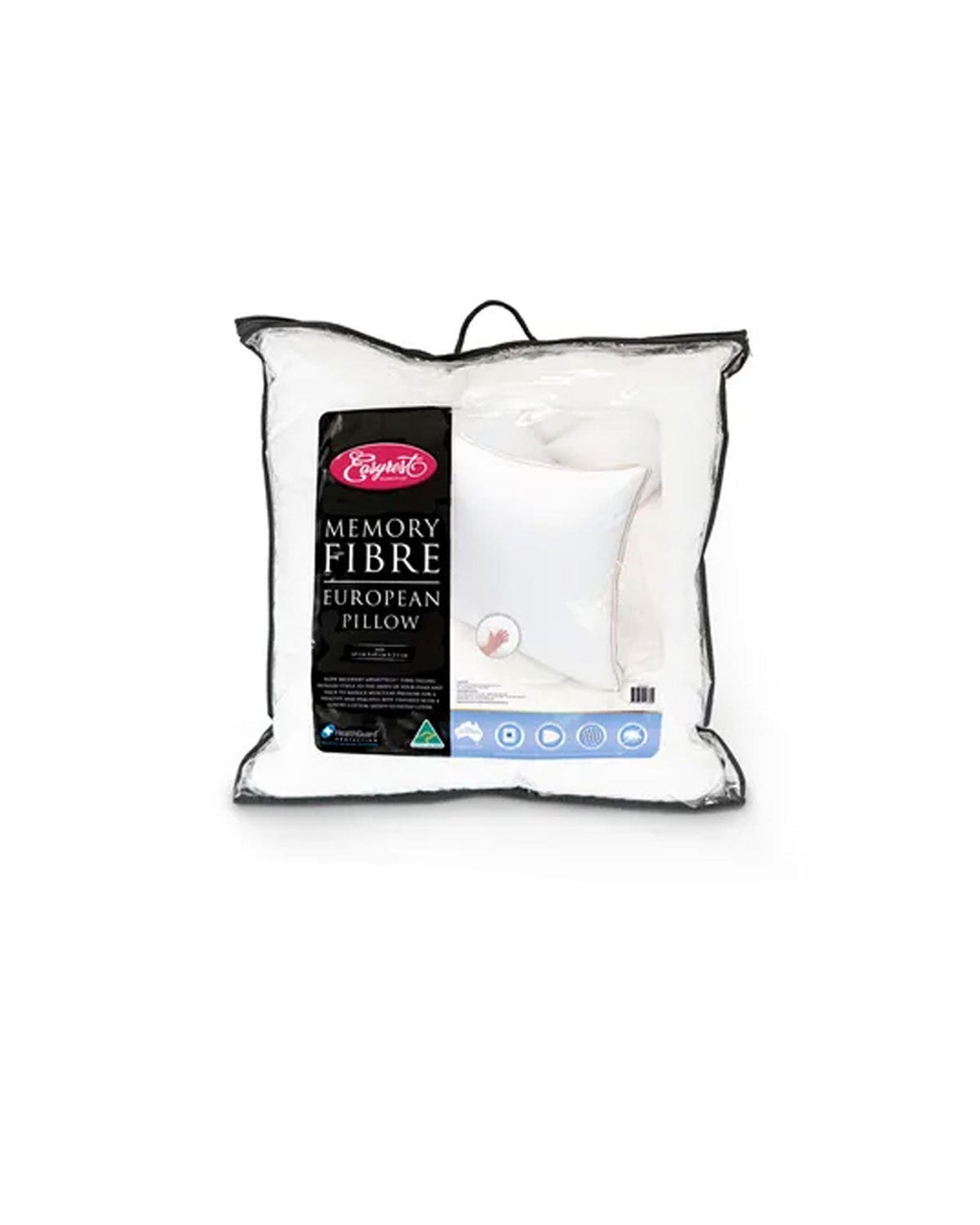 Easyrest Memory Fibre European Pillow 65 x 65 cm Big Bedding Australia