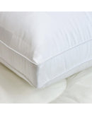 Easyrest Sleep Twin Pack Gusseted Medium Standard Pillows Big Bedding Australia
