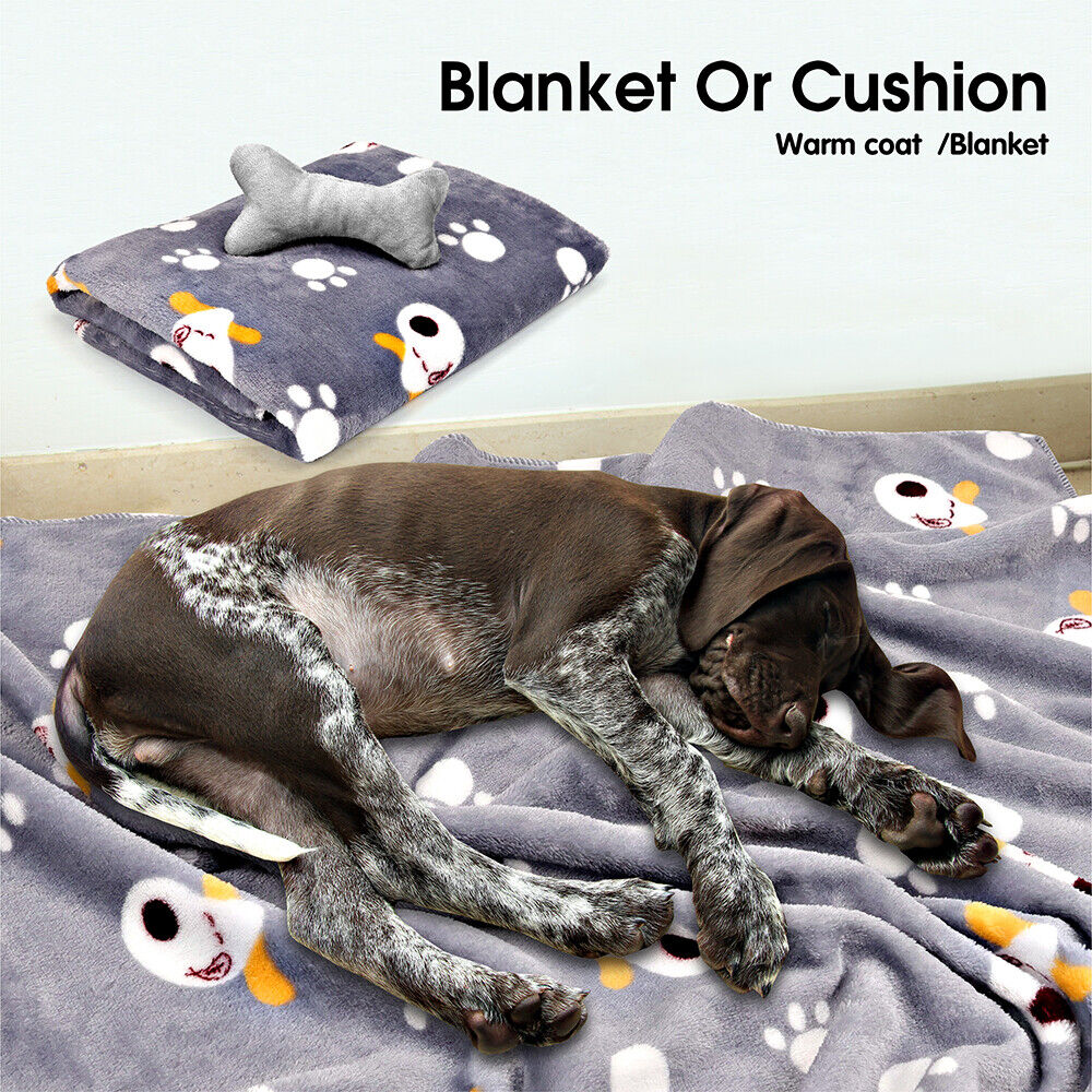 Vaka Navy Dog Bed Pet Cat Calming Floor Mat Sleeping Cave Washable Extra Large 29702 Big Bedding Australia