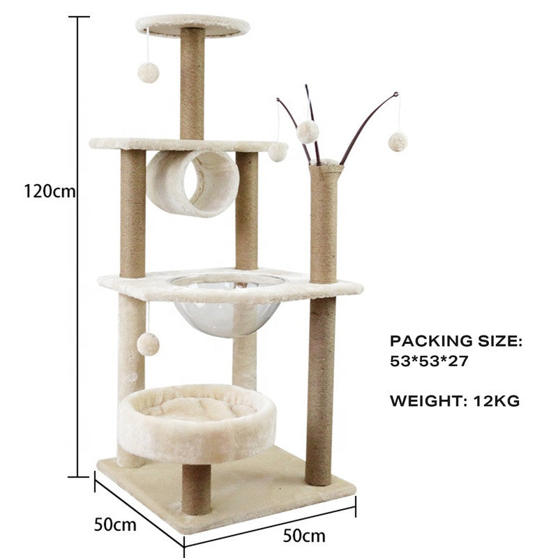 Cat Tree Scratching Post Scratcher Tower Condo House Furniture Bed Stand Big Bedding Australia