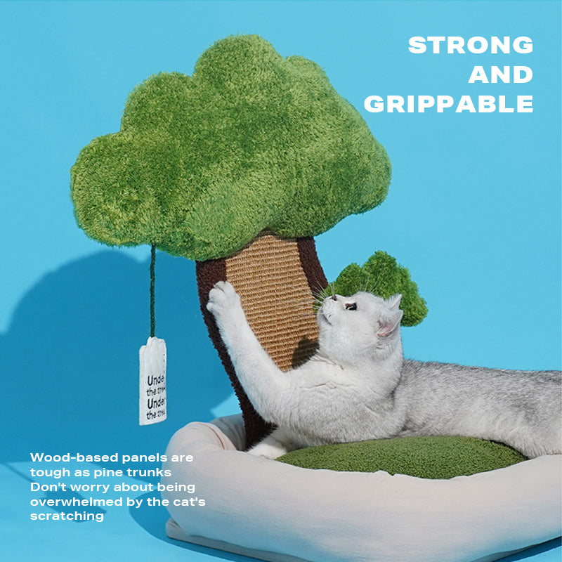 Potted style cat dog bed cat scratching post warm pet nest Big Bedding Australia