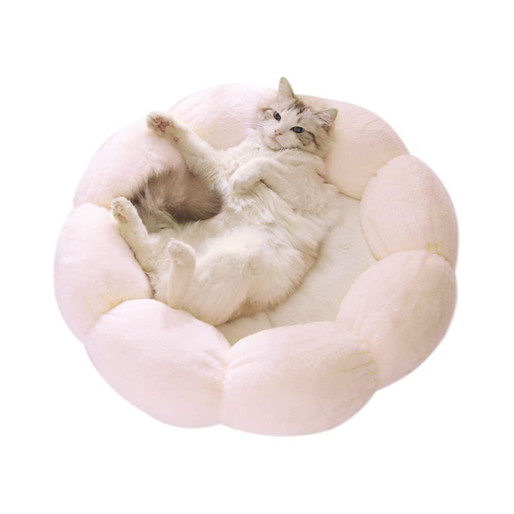 LIFEBEA Anti Skid Cute Cat Bed for Cats and Small Dogs-Light Pink-S Big Bedding Australia