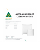 Luxor Four Pack 30x50cm Aus Made Hotel Cushion Inserts Premium Memory Resistant Filling Luxor