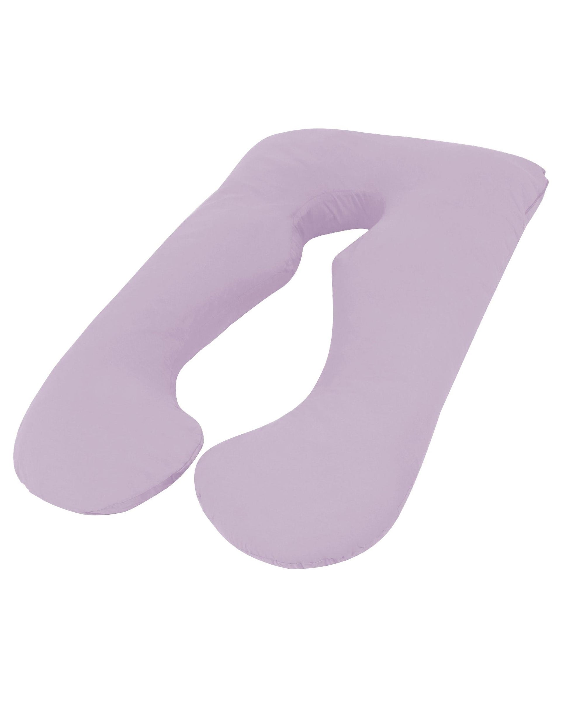 Woolcomfort Aus Made Maternity Pregnancy Nursing Sleeping Body Pillow Pillowcase Included Lilac Big Bedding Australia