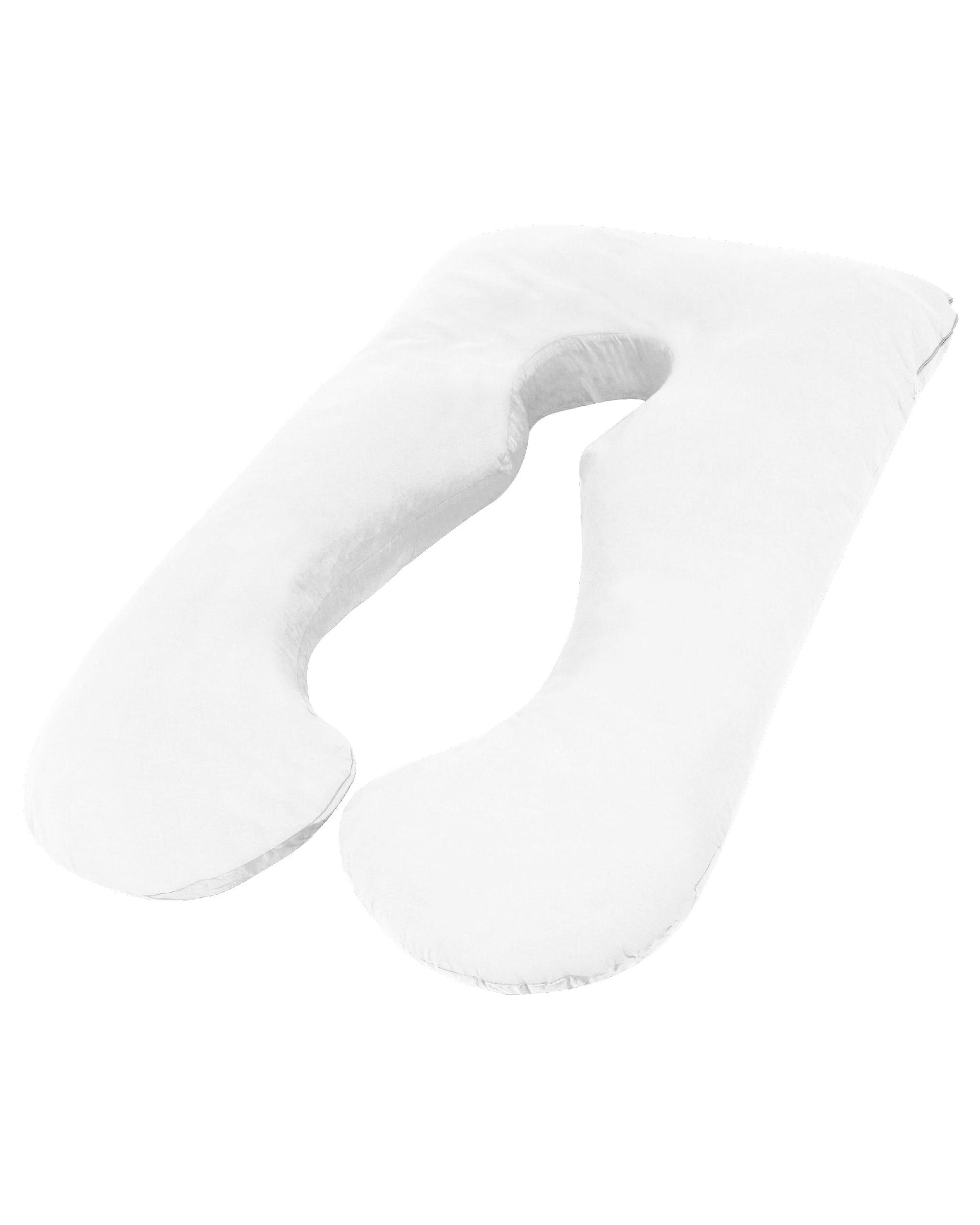 Woolcomfort Aus Made Maternity Pregnancy Nursing Sleeping Body Pillow Pillowcase Included White Woolcomfort