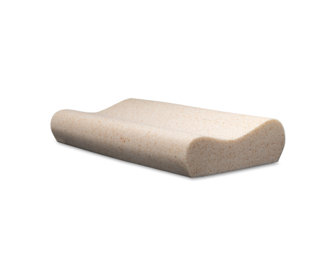 SleepWell Pillow - Contoured Copper Gel Memory Foam Pillow Sleepwell