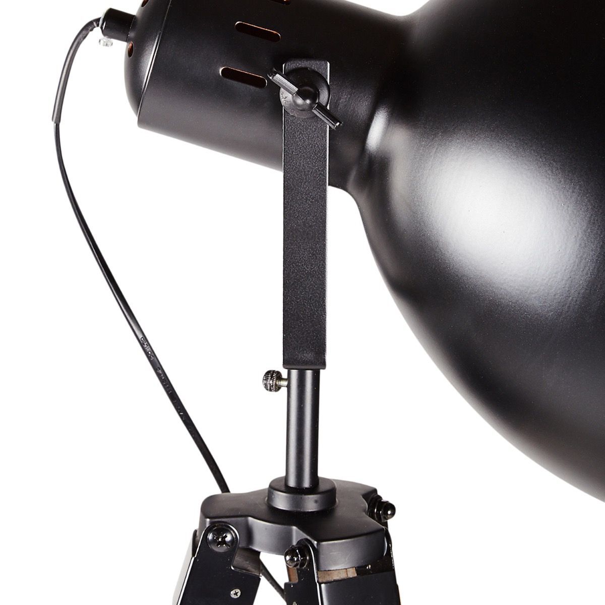 Havana Retro Large Tripod Floor Lamp Industrial Modern Adjustable Wood Frame Light Big Bedding Australia