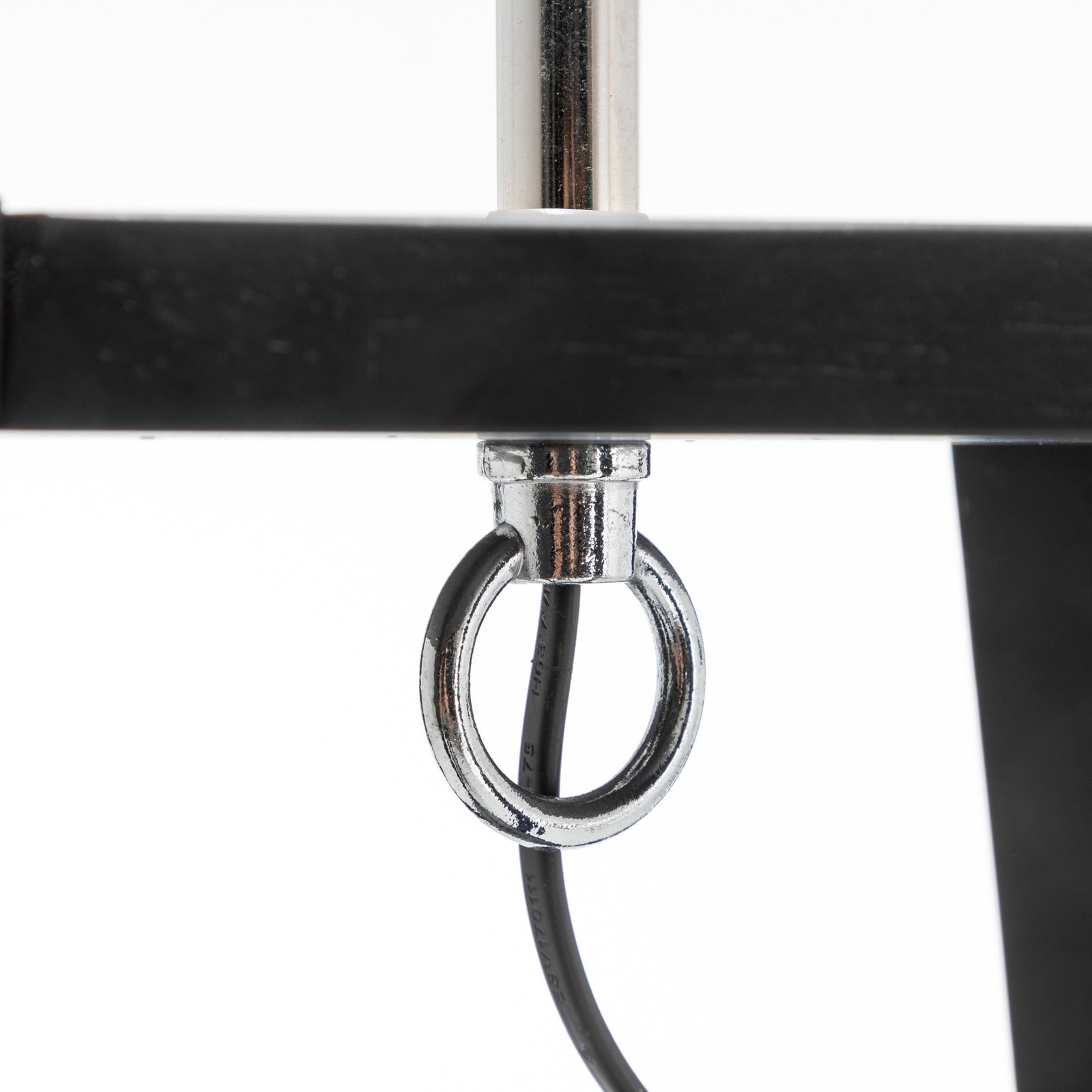 Eiffel 3 Tier Natural Wood Floor Lamp w/ Storage Shelves + Off White Linen Shade Big Bedding Australia