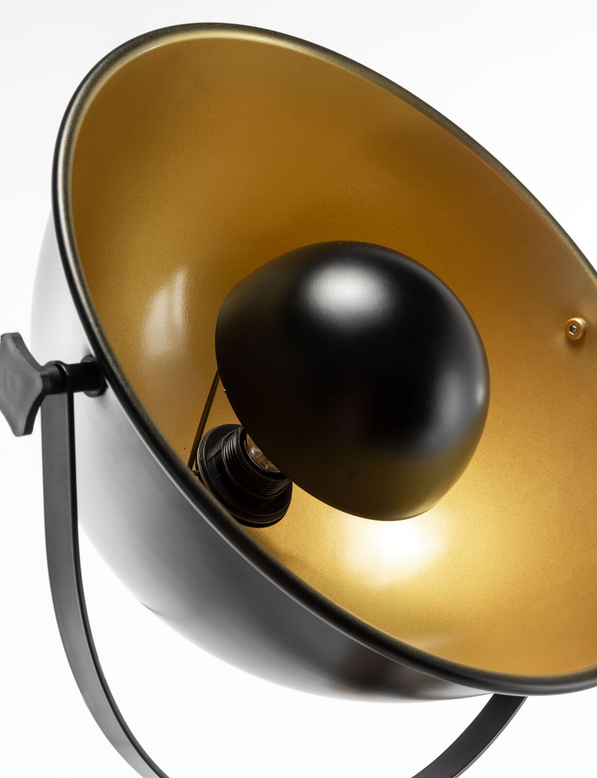 Premium Tripod Spotlight Lamp Nautical Designer Extendable Light - Matte Black Big Bedding Australia