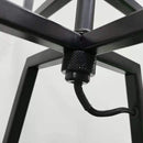 Modern Dimmable Floor Lamp w/ Linen Shade Designer Bedroom Lighting - Matte Black Big Bedding Australia