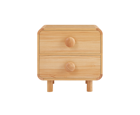 Spencer Natural Bedside Table Big Bedding Australia