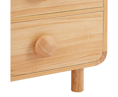 Spencer Natural Bedside Table Big Bedding Australia
