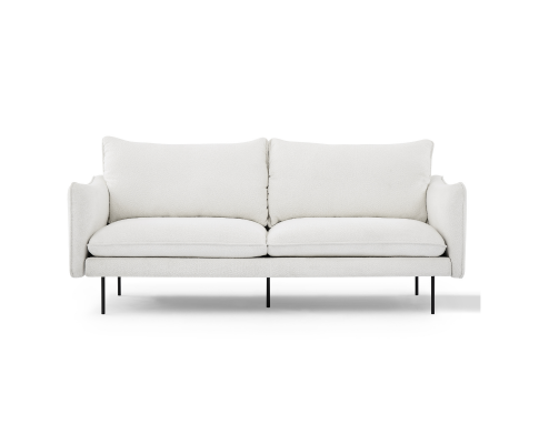 Aazeen Boucle 3 Seater Sofa Big Bedding Australia