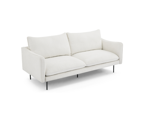 Aazeen Boucle 3 Seater Sofa Big Bedding Australia