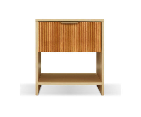 Misty Bedside Table Oikiture