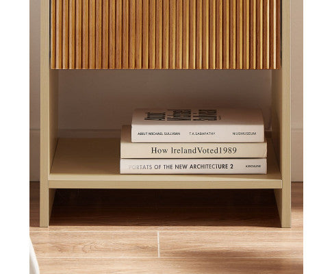 Misty Bedside Table Oikiture